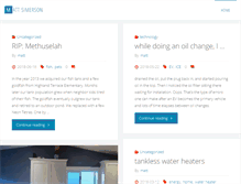 Tablet Screenshot of matt.simerson.net
