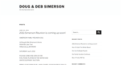 Desktop Screenshot of doug.simerson.net